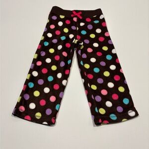 Girl’s Jumping Beans polka dot pajama pants Size 4T NWOT